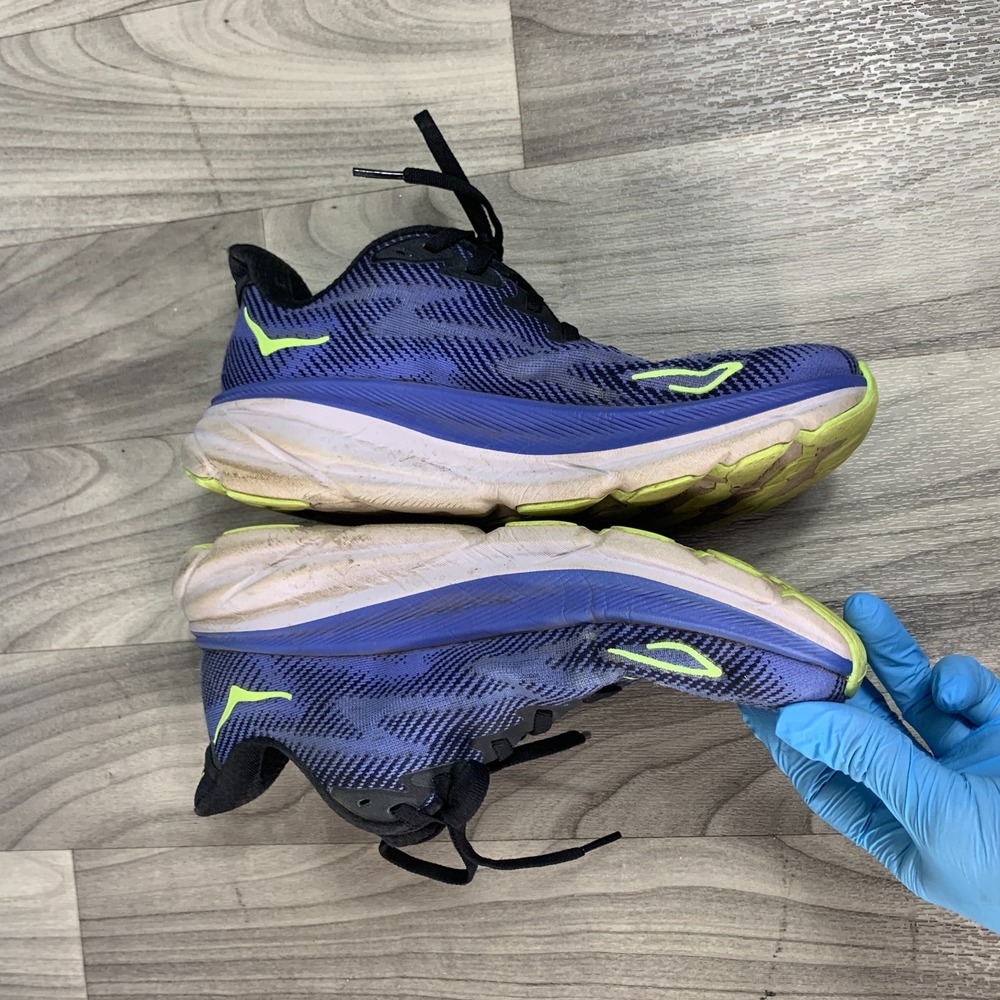 Size 8 B - Hoka One One HOKA Clifton 9 Women's Airy Blue Shoes Running Sneaker - Picture 8 of 12
